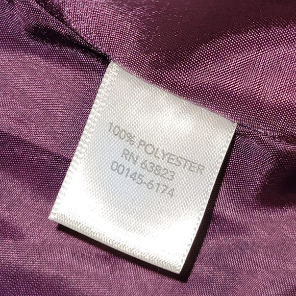 Bundle of 2 Christopher & Banks Open Front Blazers Purple Teal L - Picture 15 of 15